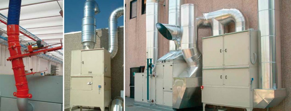 risparmio energetico impianti di aspirazione industriale