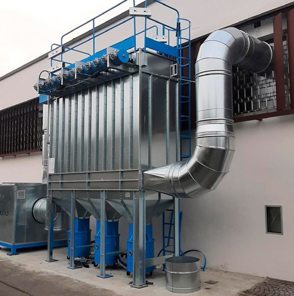 POWER JET – Filtri autopulenti a maniche o a cartucce