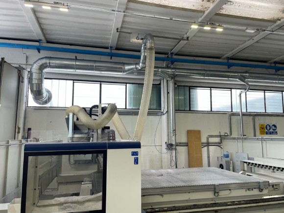 Aspirazione Industriale per il taglio di polietilene: efficienza e sicurezza nel reparto produttivo